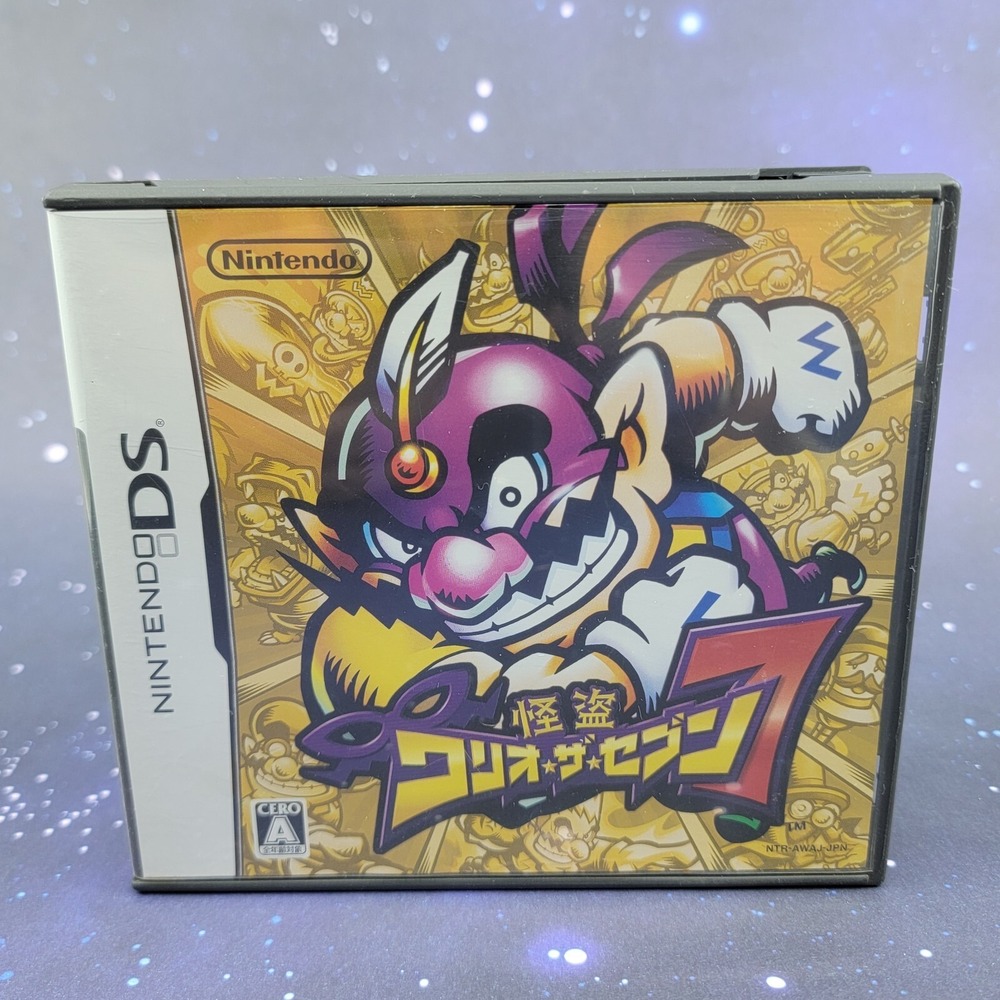 Kaitou Wario The Seven (Nintendo DS) JAPANESE Video Game w/ Stickers 0259